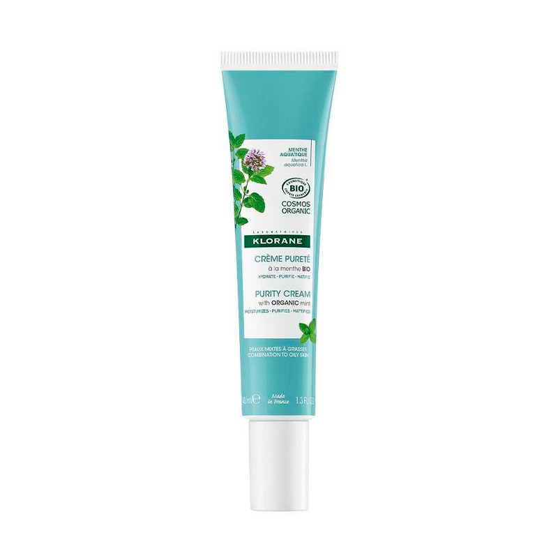 Klorane Trattamenti Viso Créme Pureté Á La Menthe Idratante