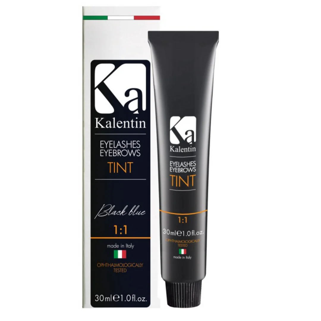 Kalentin - Tinta ciglia&sopracciglia Black Blue 30 ml