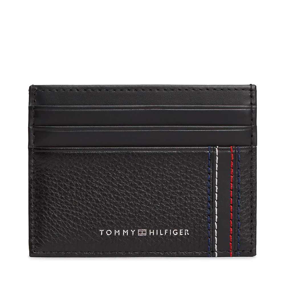 Tommy Hilfiger Bags Portafogli e portamonete da uomo Porta carte in pelle con logo