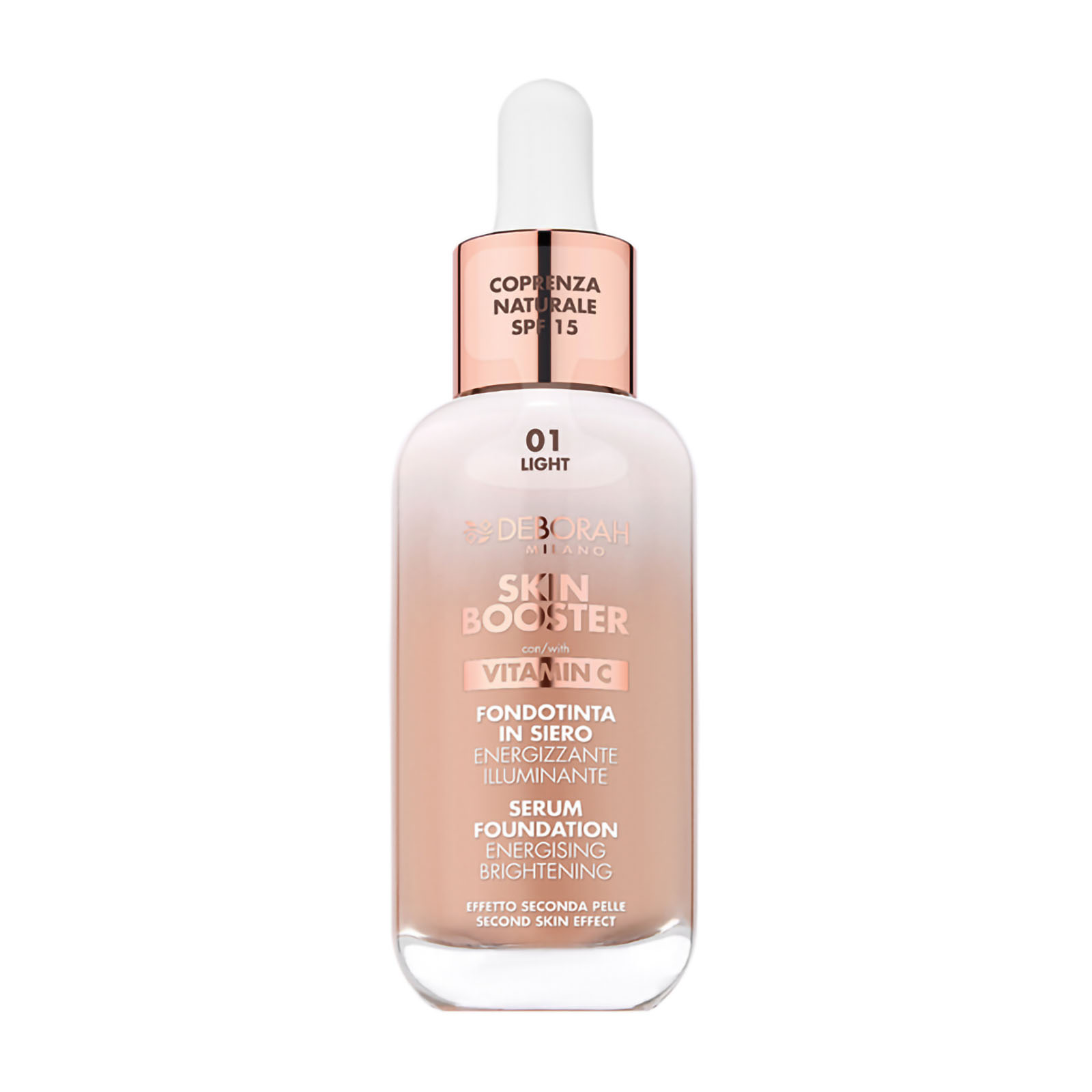 Skin Booster Fondotinta In Siero Skin booster siero 01 light