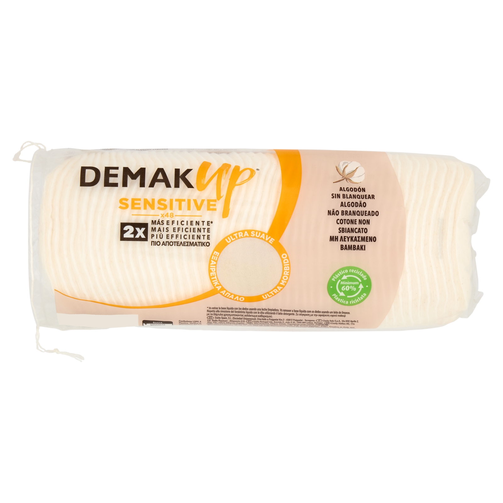 Dischetti Struccanti Ovali Sensitive Super Soft 48 pz