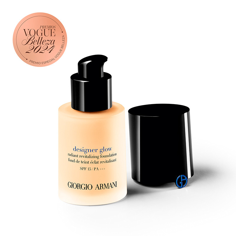 Armani Fondotinta Fondotinta Designer Glow Makeup con acido ialuronico _3