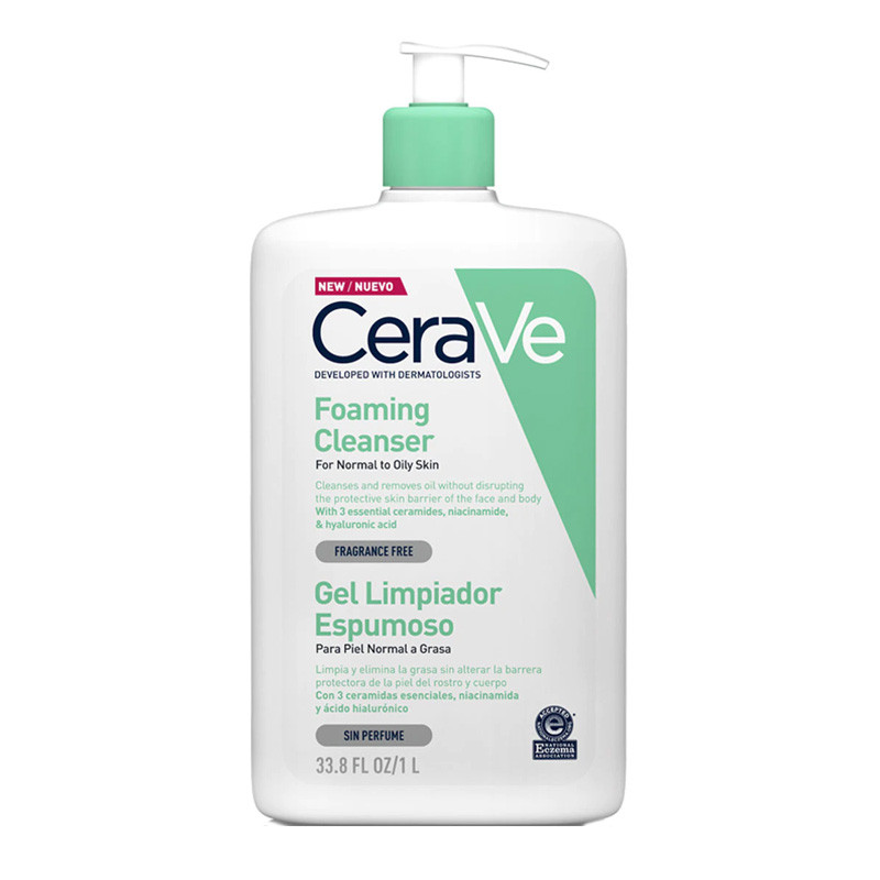 Cerave Facciale Foaming Cleanser Gel detergente schiumogeno
