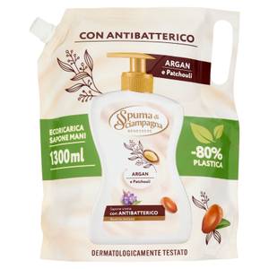 Sapone Crema Argan E Patchouli Ecoricarica 1300 ml