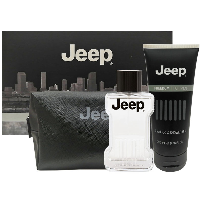 Set Jeep Freedom for men - Shampoo + Aftershave