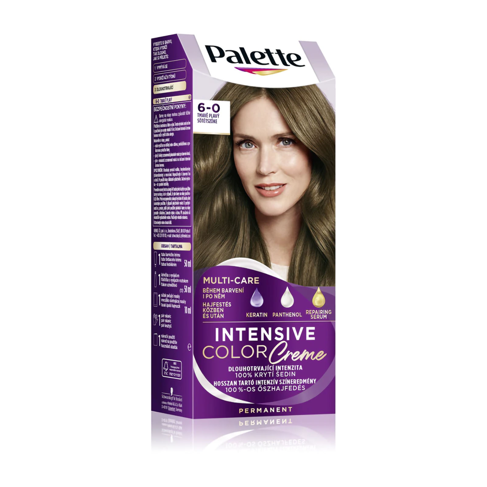 Palette Intensive Color Creme 6.0 Biondo Scuro