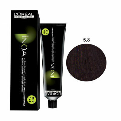 L'Oreal Inoa Tintura - 5.8 Castano Chiaro Marrone