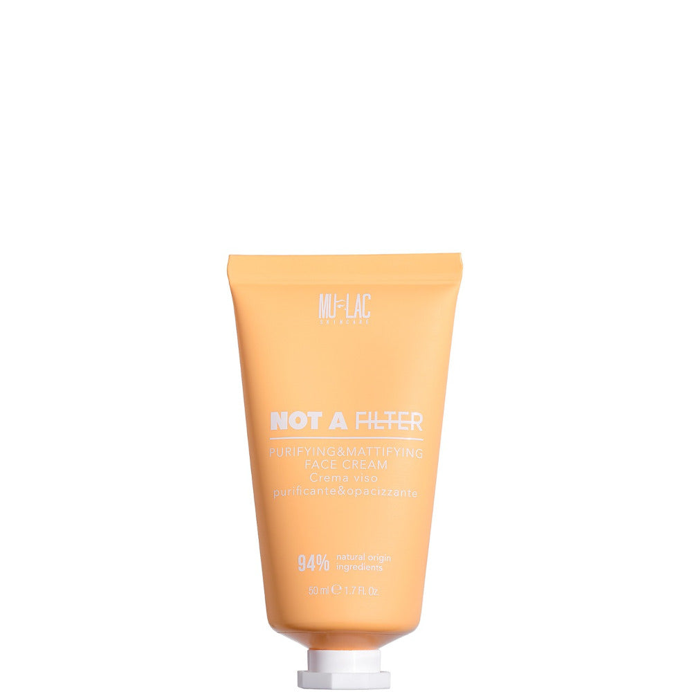 Mulac NOT A FILTER Crema Viso Purificante & Opacizzante - 50 ML