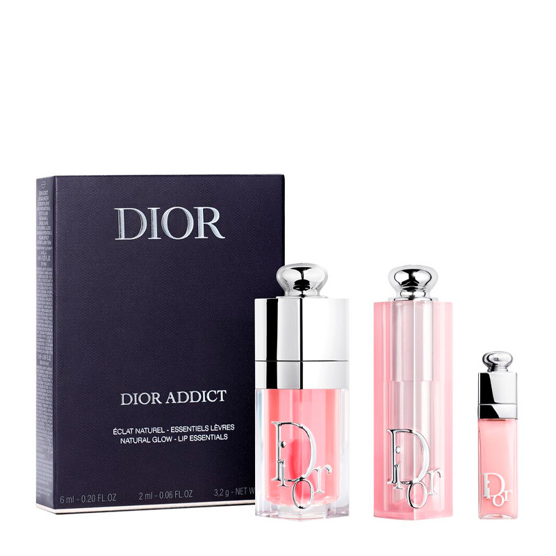 Dior Set cosmetico Dior Addict Set trucco - Balsamo labbra idratante e olio labbra