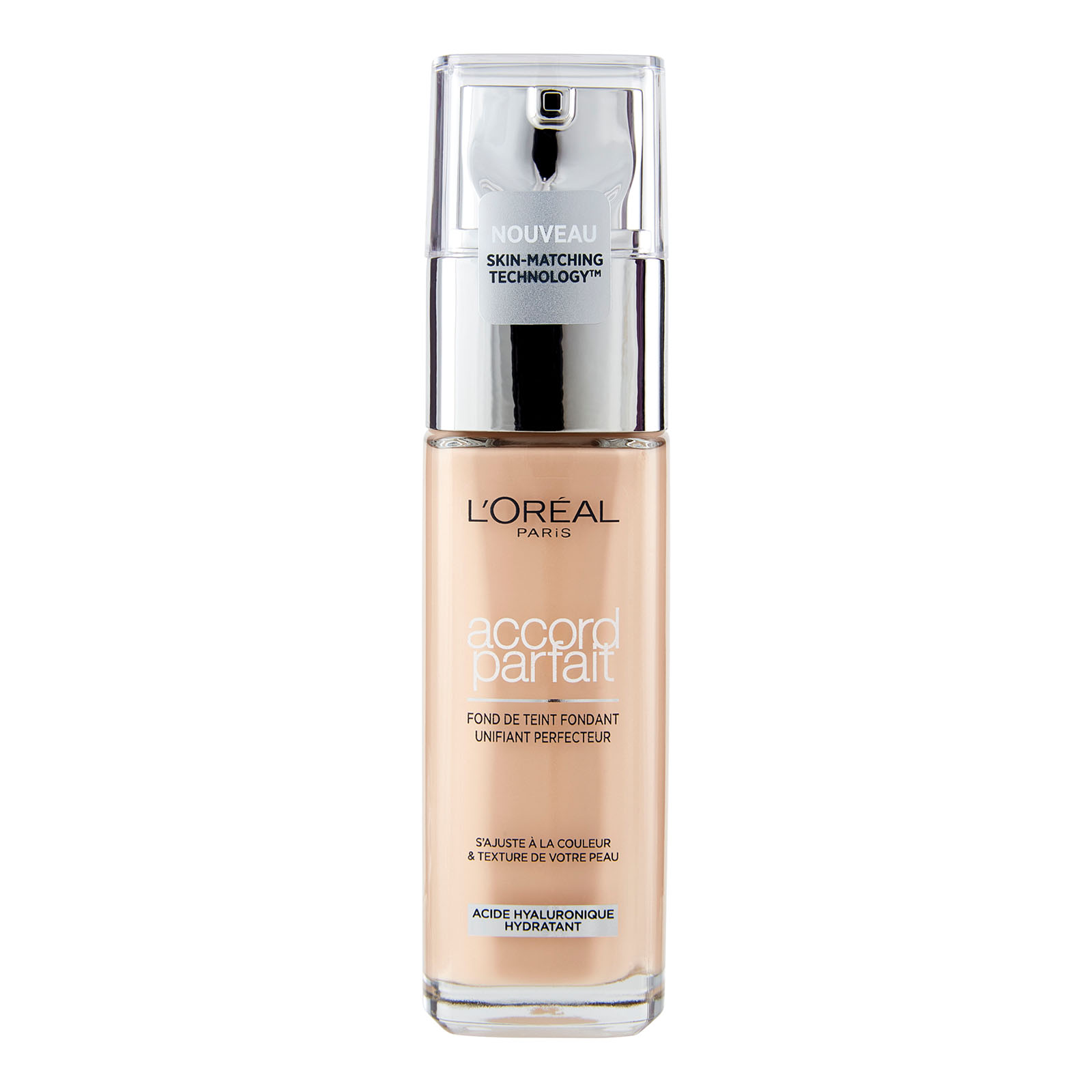 Accord Parfait Fondotinta Liquido con Acido Ialuronico 30ml 2n vanille