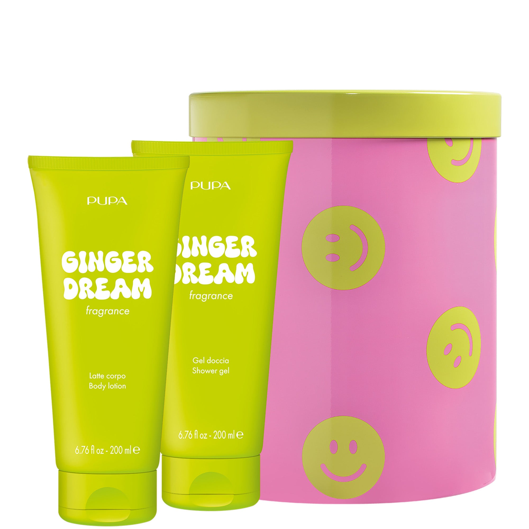 Happy Box Gel Doccia e Latte Corpo Ginger Dream - 200 ML
