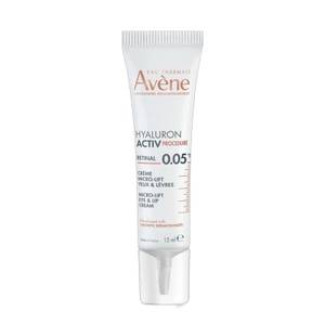 Avene Trattamenti Occhi Procedura attiva con acido ialuronico Crema contorno occhi e labbra Micro-Lift - 0,05% retinico