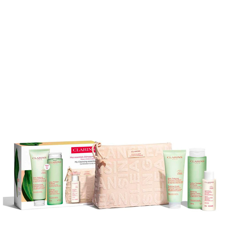 Clarins Trattamenti Viso Essentiels Démaquillage Set