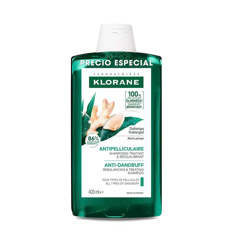 Klorane Shampoo Galanga Shampoo antiforfora riequilibrante e trattante