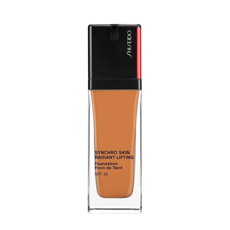 Shiseido Fondotinta Synchro Skin Radiant Lifting Foundation SPF 30 Base per il trucco 420 BRONZE