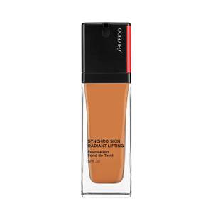Shiseido Fondotinta Synchro Skin Radiant Lifting Foundation SPF 30 Base per il trucco 420 BRONZE