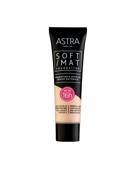 Astra Soft/Mat - Fondotinta opaco naturale - 01