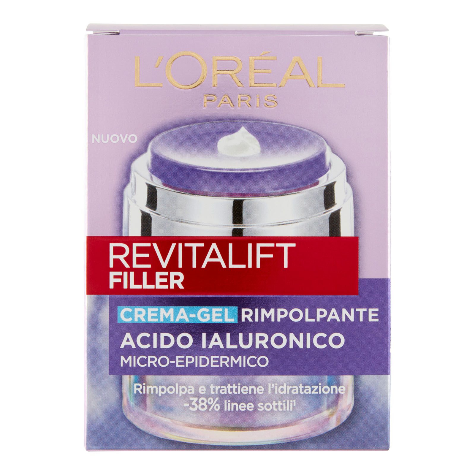 Revitalift Filler Acido Ialuronico Micro-epidermico Crema-gel Rimpolpante 50 ml