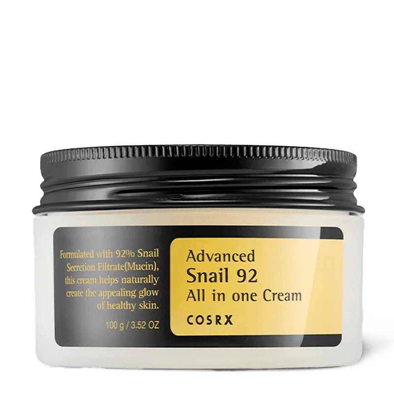 Cosrx Trattamenti Viso Advanced Snail 92 Crema Tutto in Uno Crema idratante alla bava di lumaca