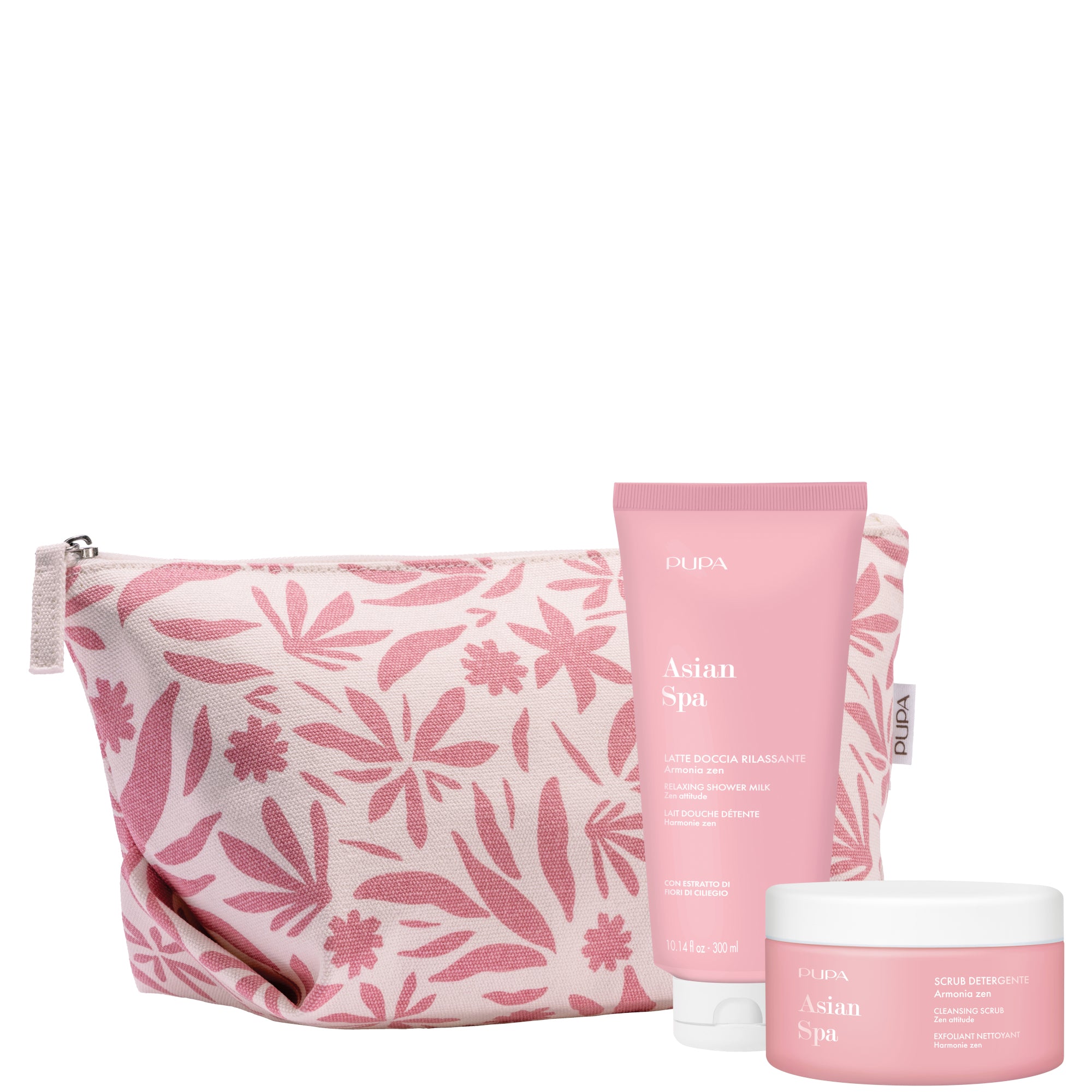 ASIAN SPA Latte Doccia Rilassante + Scrub Corpo - 300