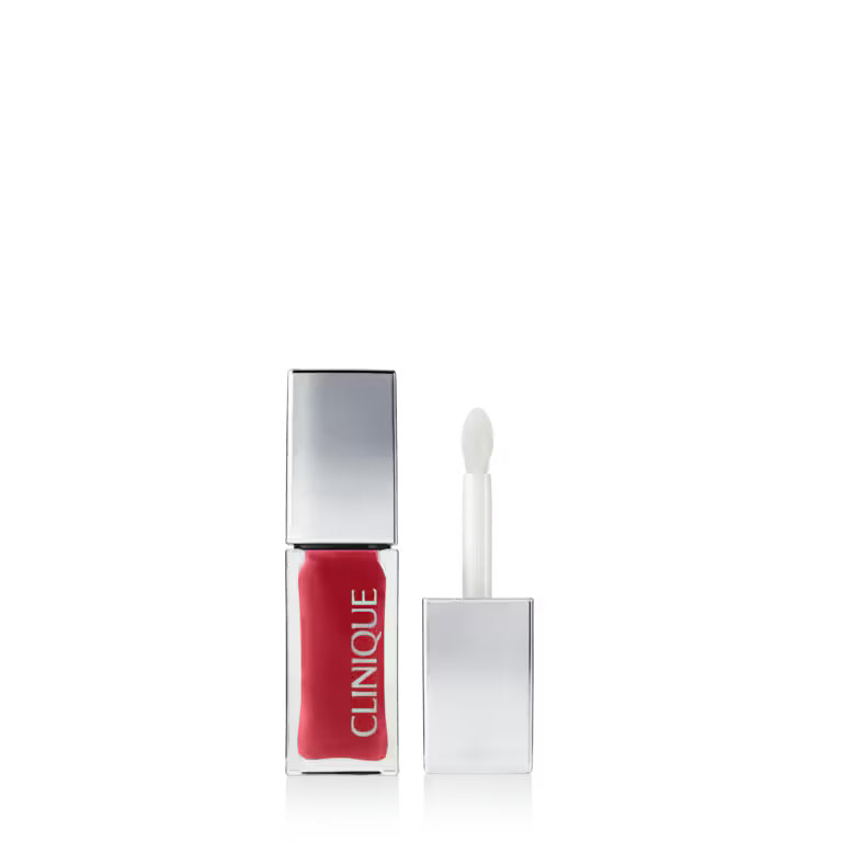 Clinique Pop™ Lip + Cheek Oil in Black Honey, Pink Honey and Nude Honey