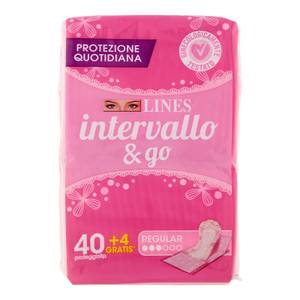 Proteggi Slip Anatomici Ripiegati Intervallo 40+4 Pz