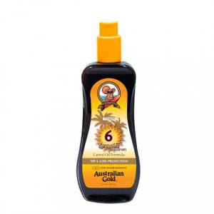 Spray Oil Sunscreen Carrot Oil Formula SPF6 (237ml)