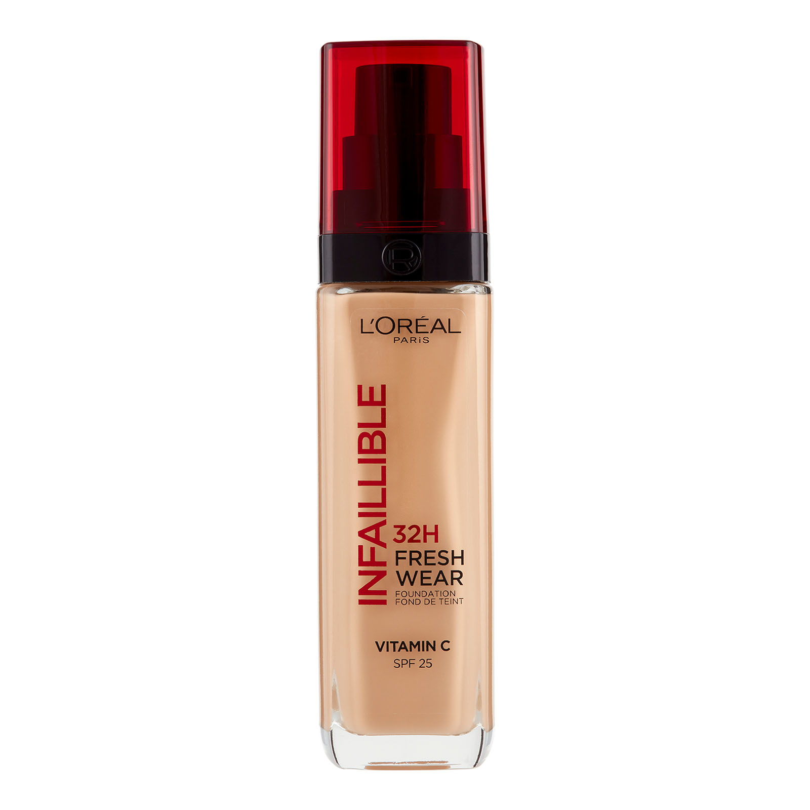 Infaillible 32h Fresh Wear, Fondotinta Liquido, Protezione Spf25, 30 Ml 200 sable dore