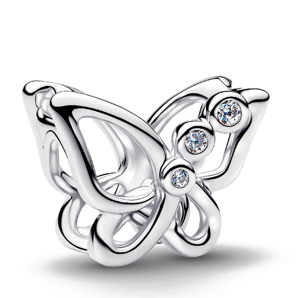 Pandora Charms Ciondolo traforato a forma di farfalla 794369C01
