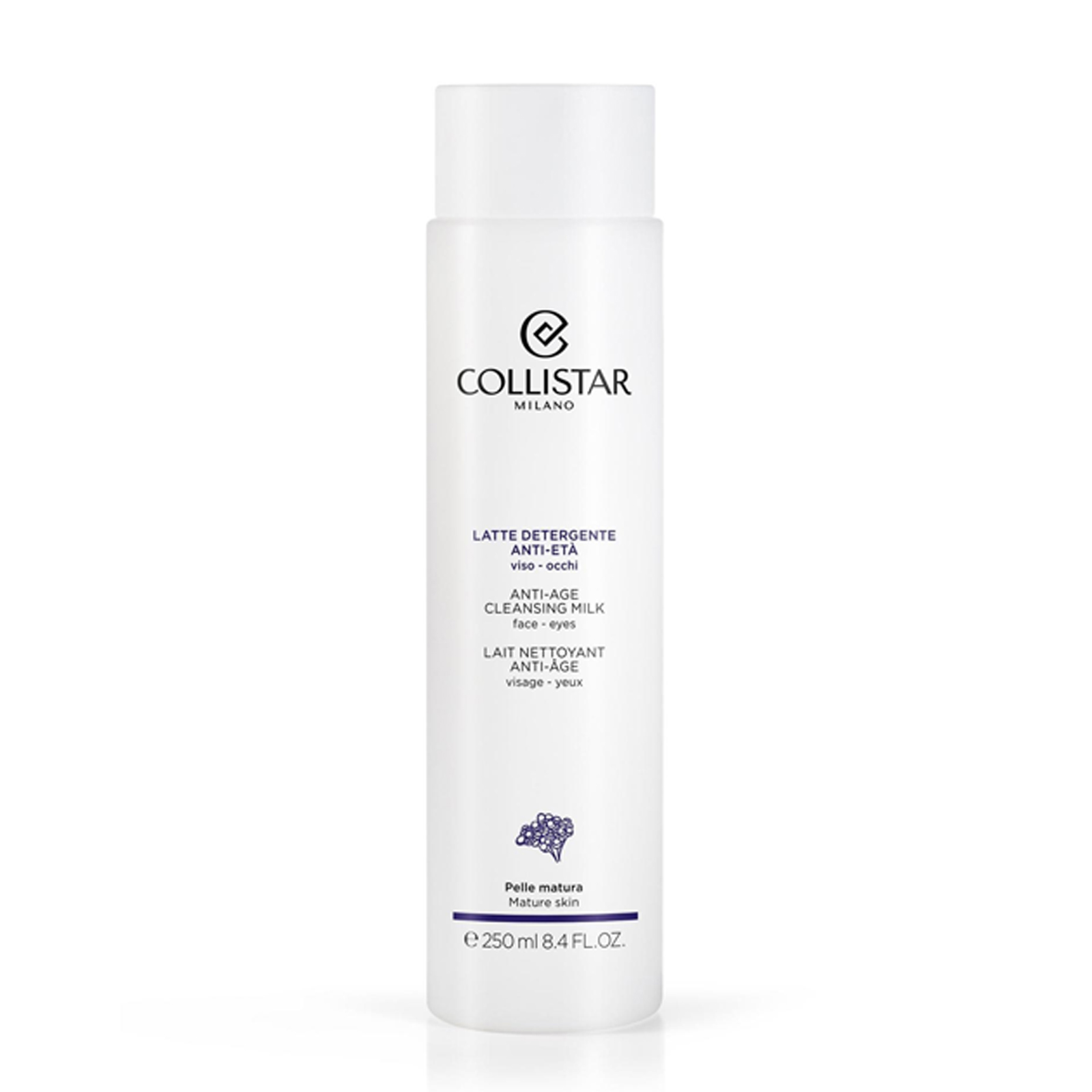 Latte Detergente Anti-età Viso-occhi 250 ml