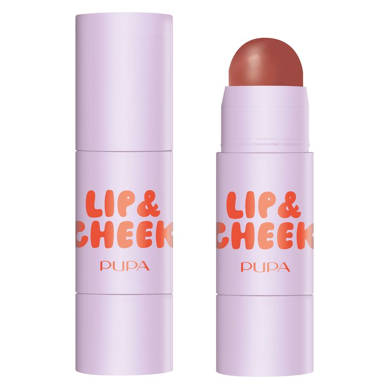 Pupa #Grwstick Lip&Cheek - Stick blush & balm labbra - 001
