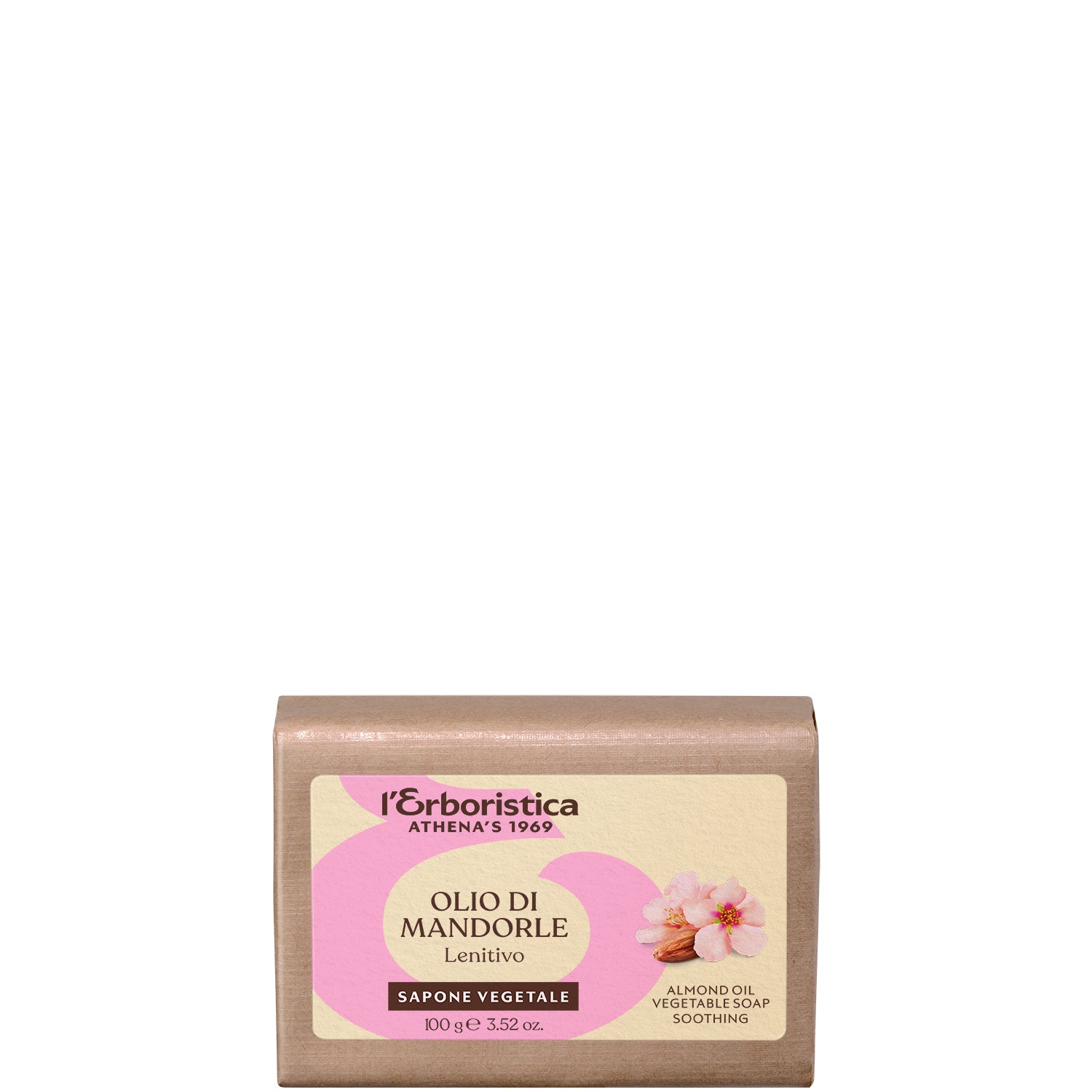 L'Erboristica Olio di Mandorle Sapone Vegetale - 100 ML