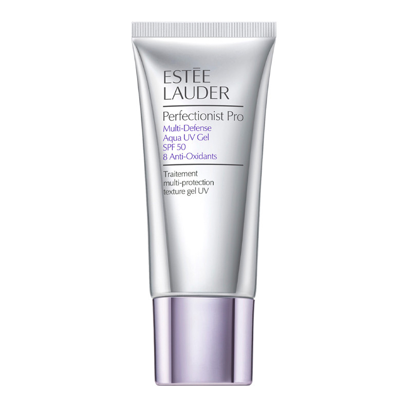 Estee Lauder Siero ristoratori Perfectionist Pro Multi-Defense Aqua UV Gel SPF 50 con 8 antiossidanti