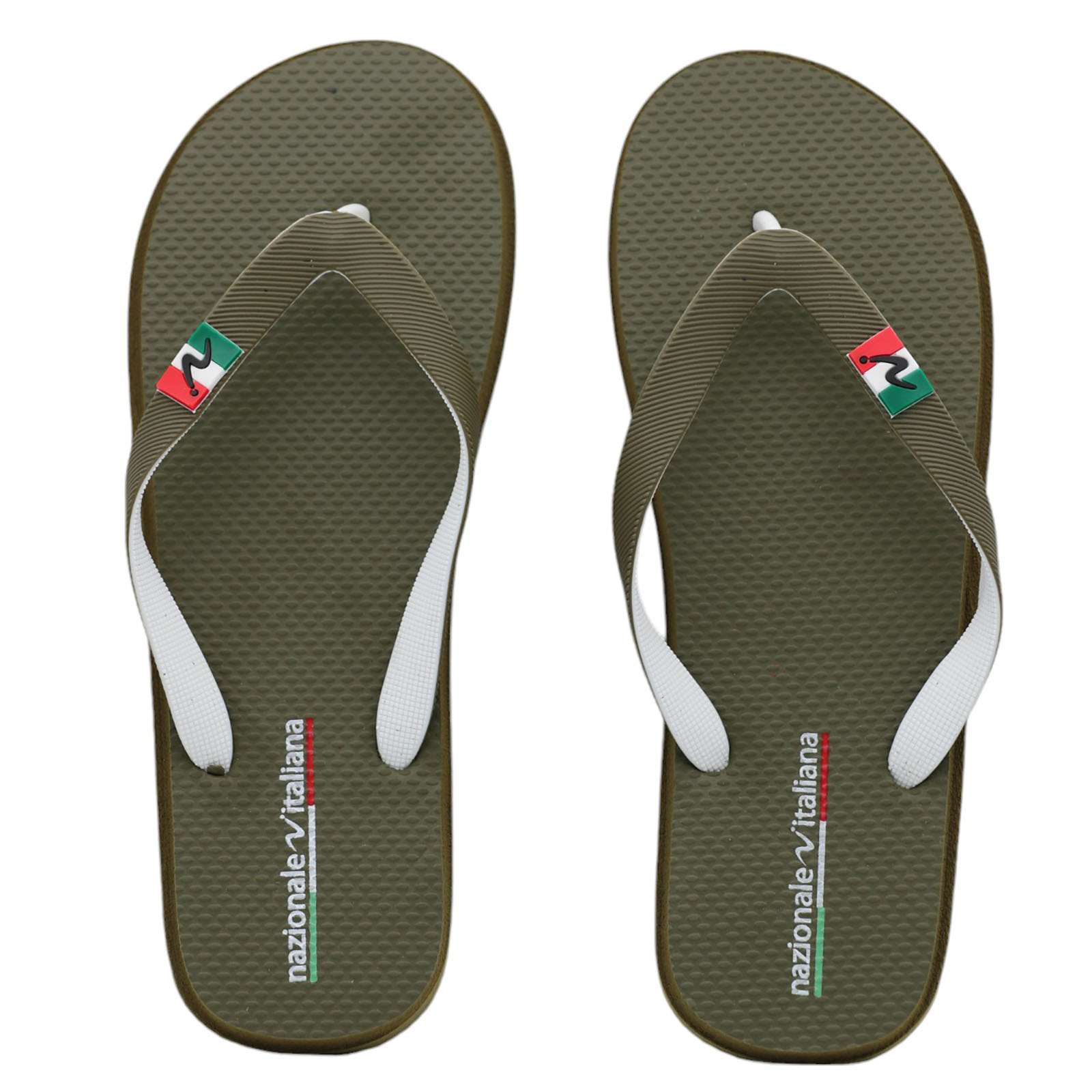 Infradito Uomo Military Green - Tinta Unita 43