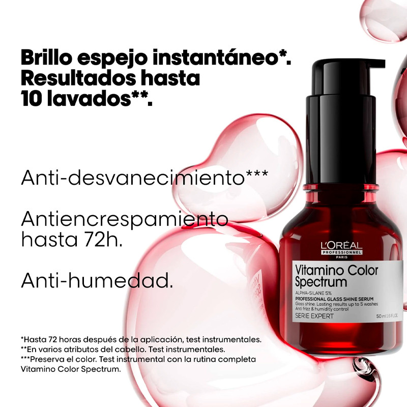 Loreal Professionnel Trattamento dei capelli Spettro di colori Vitamino Siero Leave-In Glass Shine