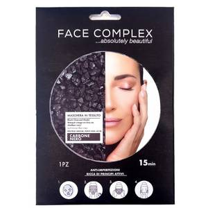 Maschera In Tessuto Carbone Nero 1 Pz