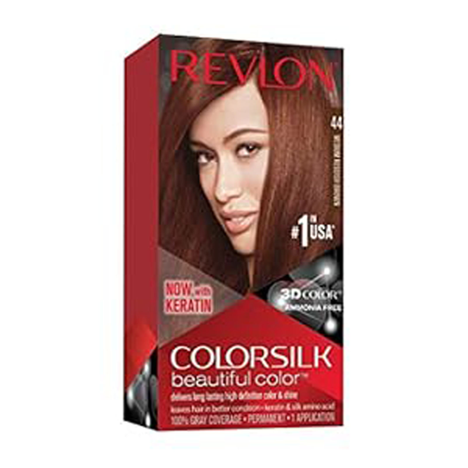 Colorsilk - Tinta Per Capelli 44 castano ramato medio
