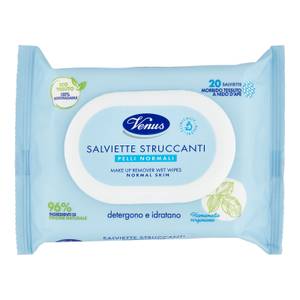 Salviette Struccanti Pelli Normali 20 Pz
