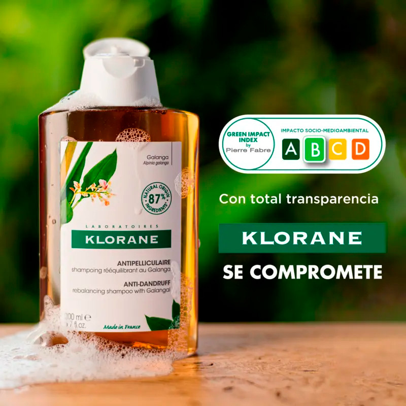 Klorane Shampoo Galanga Shampoing Shampoo riequilibrante alla galanga