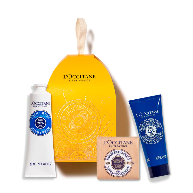 L'occitane Bagnodoccia Shea Ornement Set