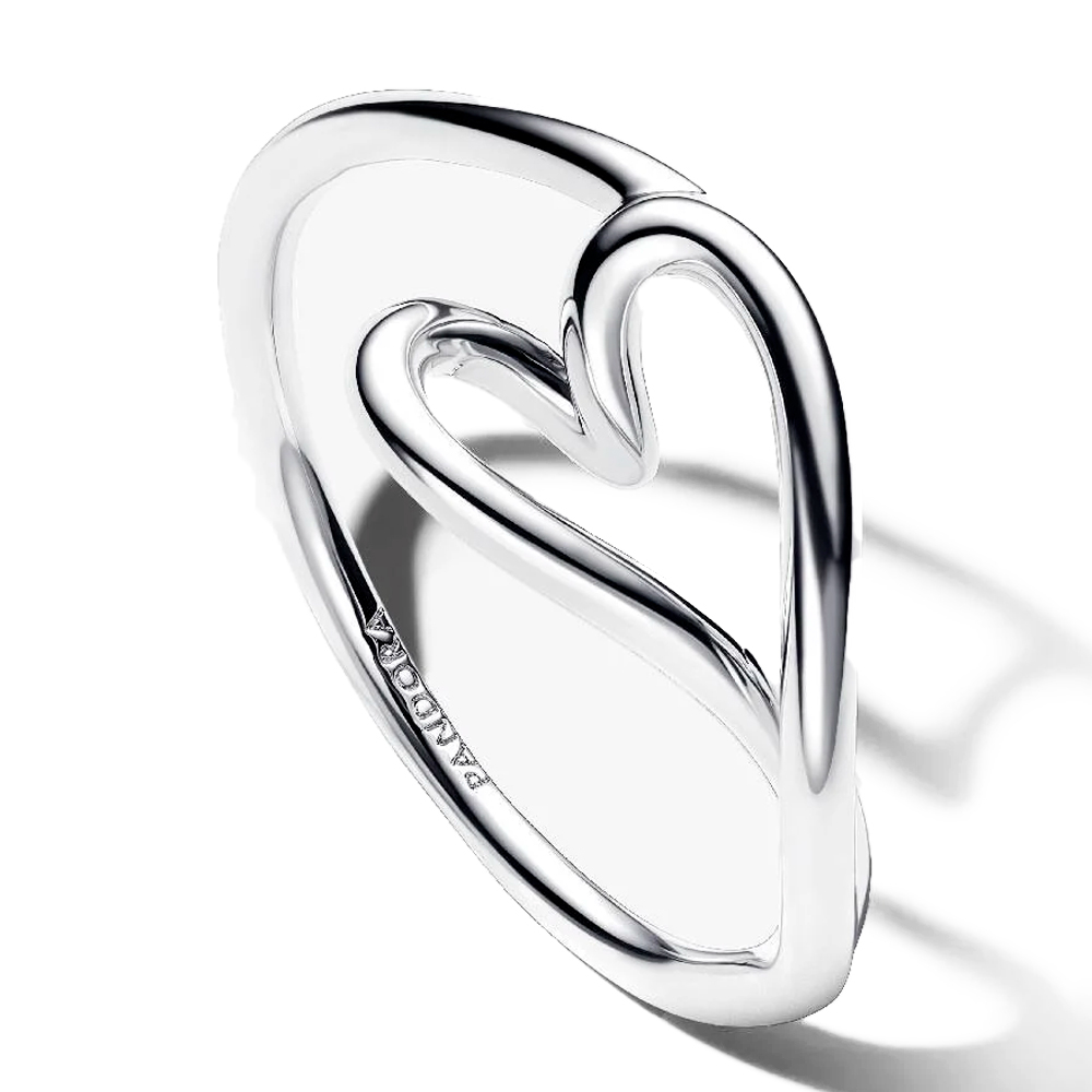 Pandora Anelli Anello a forma di cuore piccolo, forma organica 194361C00