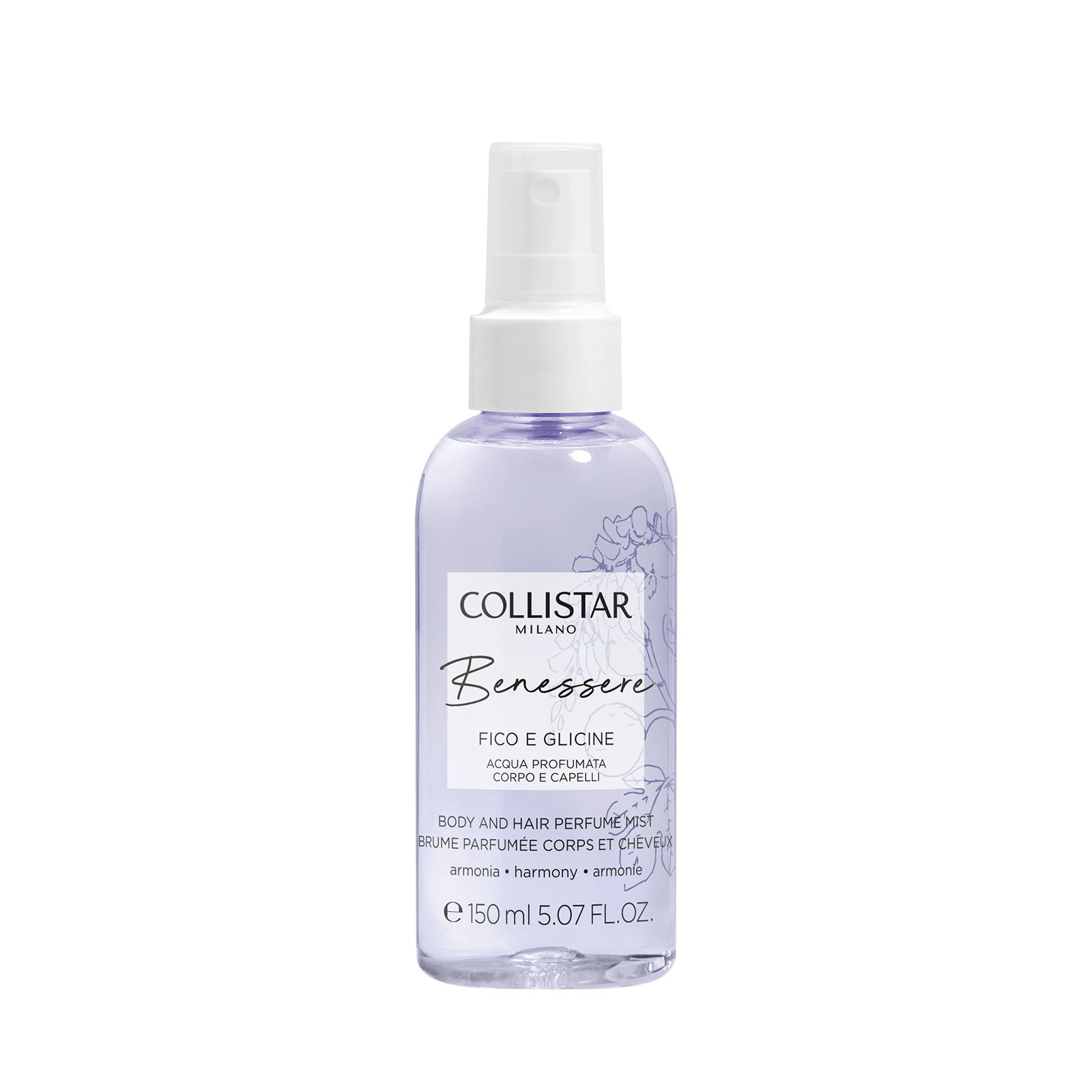 Benessere Fico E Glicine Acqua Profumata Corpo E Capelli 150 ml