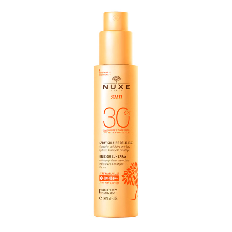 Nuxe Corpo Nuxe Sun Spray SPF30 Alta Protezione Viso e Corpo