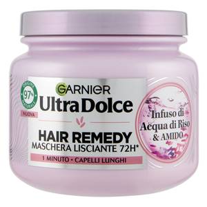 Ultra Dolce Infuso Di Acqua Di Riso & Amido, Maschera Lisciante 340 ml