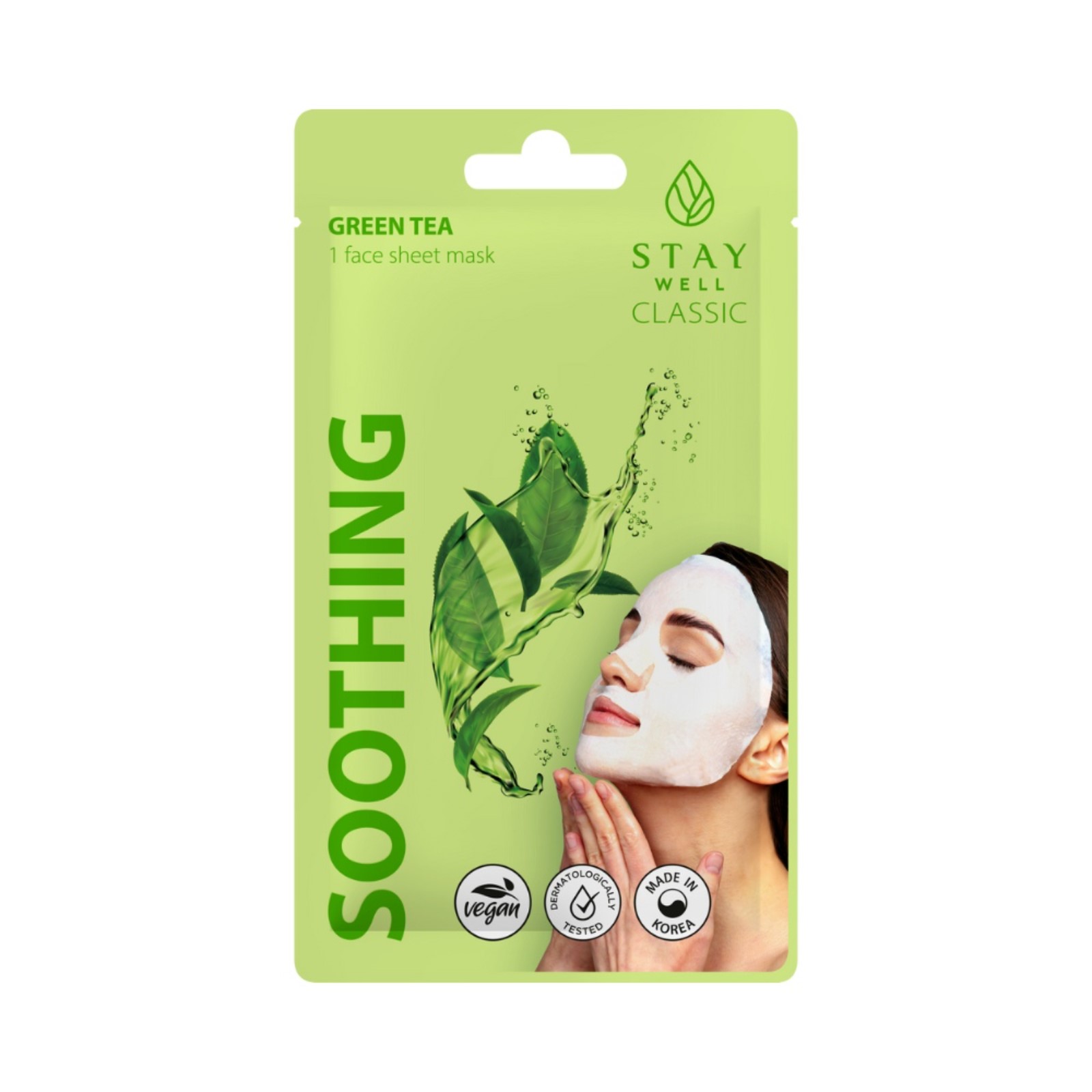 Soothing - Maschera In Tessuto Thè Verde