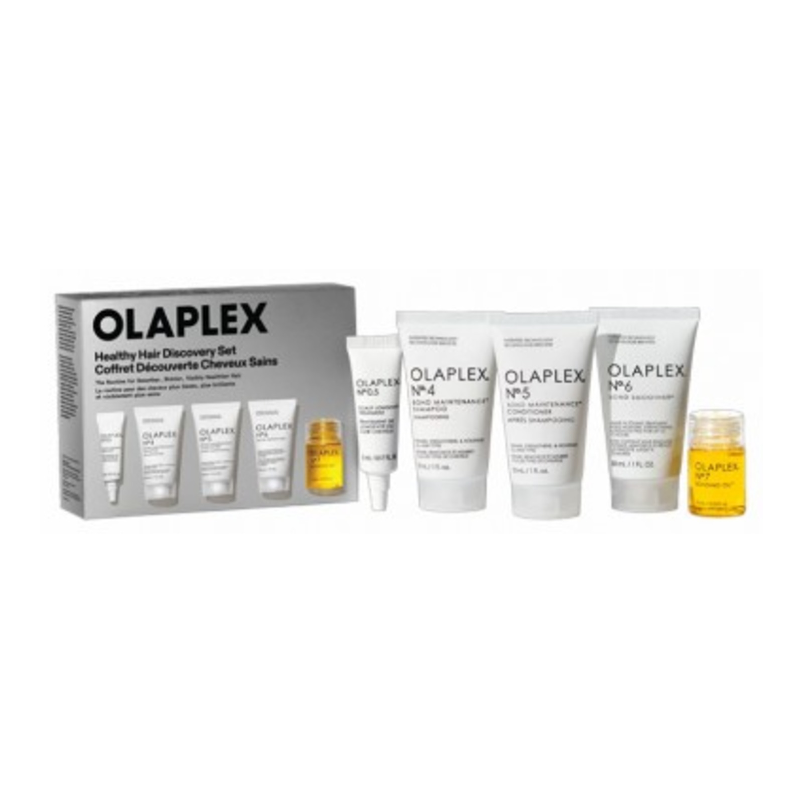 The Healthy Discovery Set Shampoo + Balsamo + Siero + Crema Per Styling + Olio Capelli