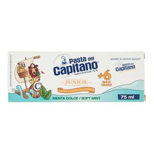 Dentifricio Junior Captain +6 Anni Menta Dolce 75 ml