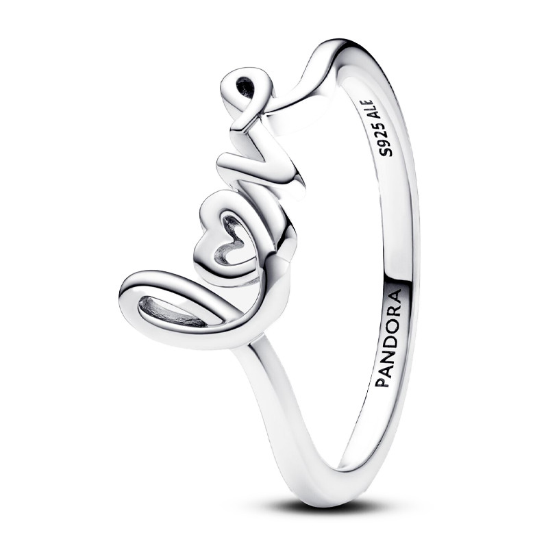 Pandora Anelli Anello d'amore scritto a mano