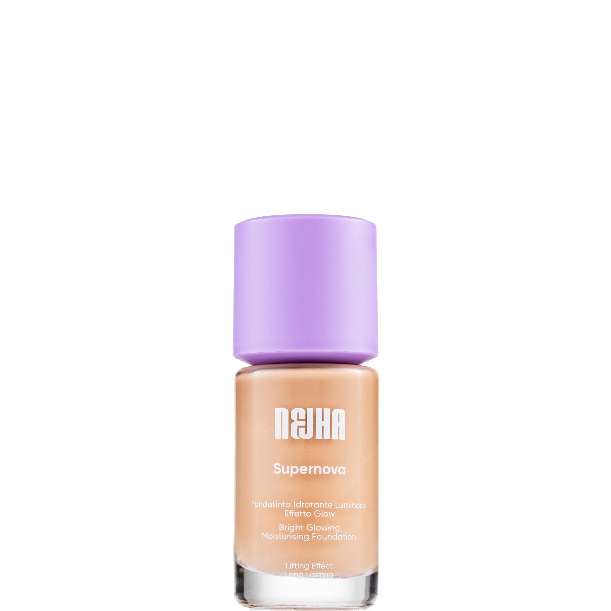 Nejha Supernova - Fondotinta Glow - N. W08 Toffee