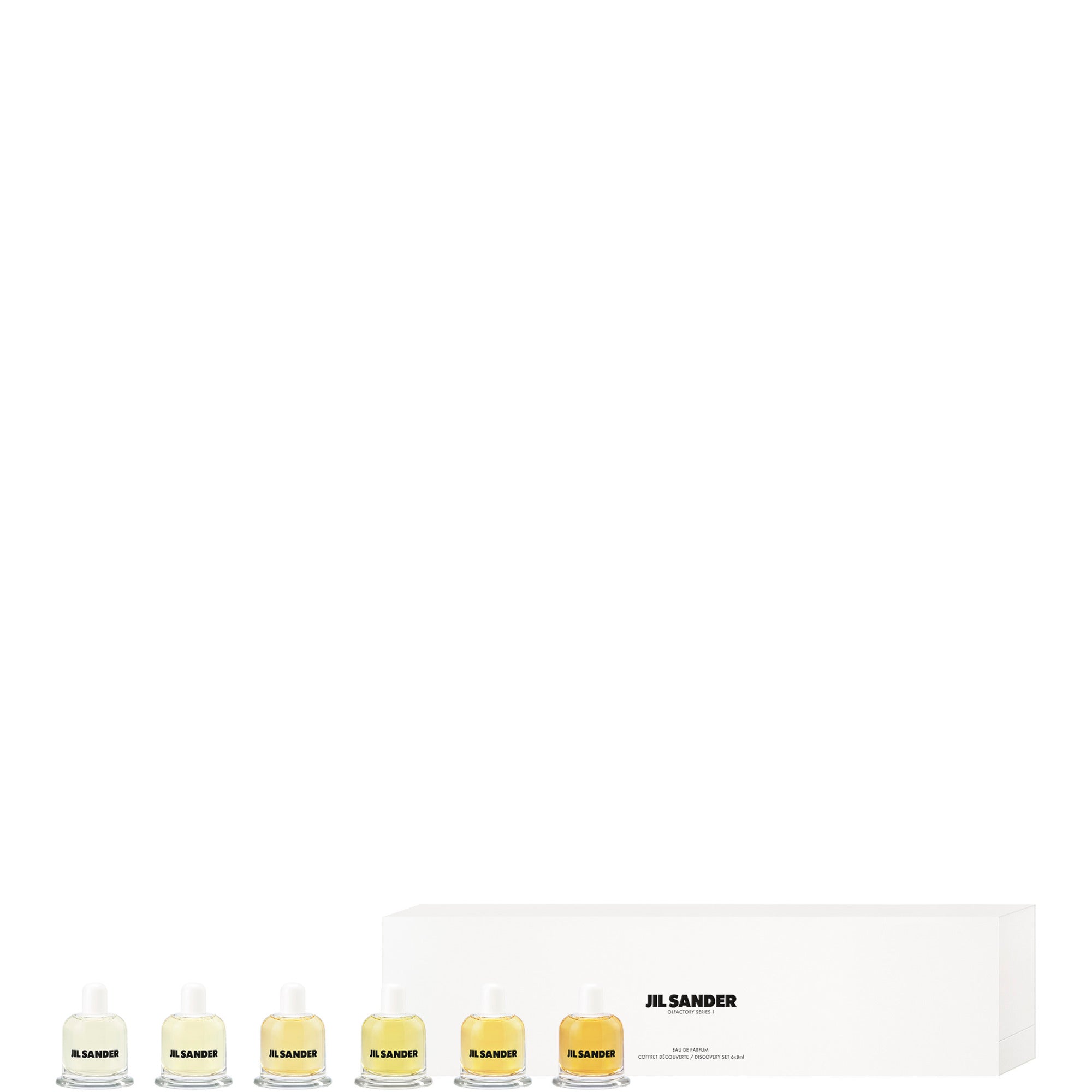 Jil Sander Olfactory Series 1 Discovery Set 6x8ml - 8 ML X 6
